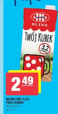Spar Mleko UHT 3,2% Twój Kubek Mlekovita oferta