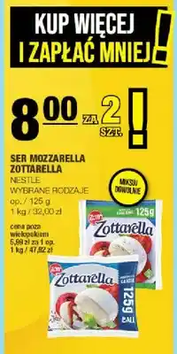 Spar Ser Mozzarella Zottarella Nestle oferta