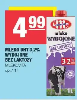 Spar Mleko UHT 3,2% Wydojone bez laktozy Mlekovita oferta