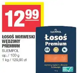 Spar Łosoś norweski wędzony premium Suempol oferta
