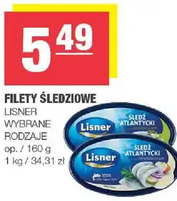 Spar Filety śledziowe Lisner oferta