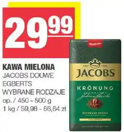Spar Kawa mielona Jacobs Douwe Egberts oferta