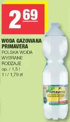 Spar Woda gazowana Primavera Polska Woda MWS oferta