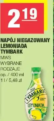 Spar Napój niegazowany lemoniada Tymbark MWS oferta