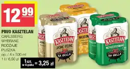 Spar Piwo Kasztelan Carlsberg puszka 4-pak oferta