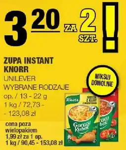 Spar Zupa Instant Knorr Unilever oferta