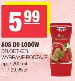Spar Sos do Lodów Dr.Oetker oferta