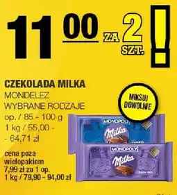Spar Czekolada Milka oferta