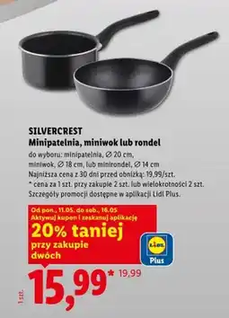 Lidl Minirondel SilverCrest 14cm oferta