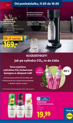 Lidl Koncentrat do saturatora SodaStream Mirinda orange zero cukru oferta
