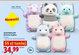 Lidl Maskotka HugMe Squishmallow 6 wzorów oferta