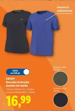 Lidl Koszulka funkcyjna damska Crivit oferta