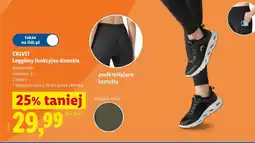 Lidl Legginsy funkcyjne damskie Crivit wysoki stan oferta