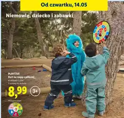 Lidl Dart na rzepy z piłkami Playtive w zestawie 3 piłki 2 zestawy do wyboru oferta