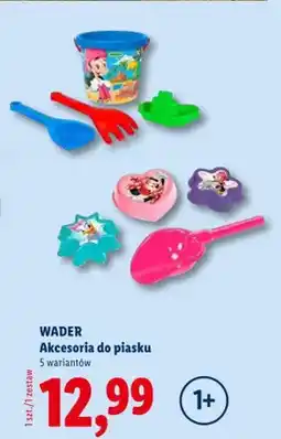 Lidl Akcesoria do piasku Wader 5 wariantów oferta