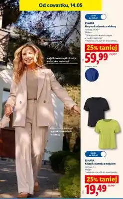 Lidl Koszulka damska z modalem Esmara oferta