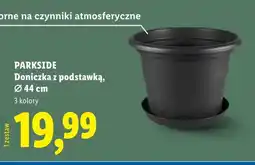Lidl Doniczka z podstawką Parkside 44cm oferta