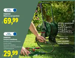 Lidl Zraszacz trawnikowy Parkside nawadniacz obrotowy oferta