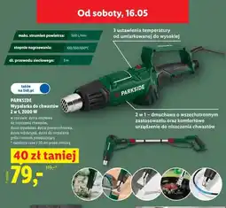 Lidl Wypalarka do chwastów Parkside 2 w 1 2000W oferta