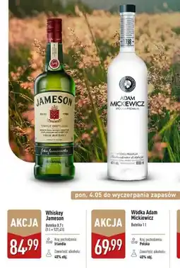 ALDI Whiskey Jameson Triple Distilled oferta