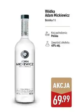 ALDI Wódka Adam Mickiewicz oferta