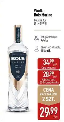 ALDI Wódka Bols Marine polska oferta