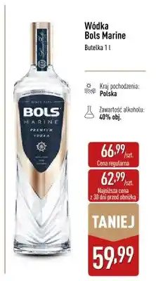 ALDI Wódka Bols Marine Premium oferta