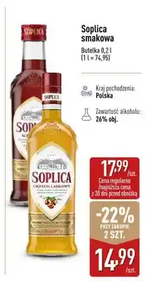 ALDI Wódka Soplica smakowa orzech laskowy oferta