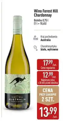 ALDI Wino Forest Hill Chardonnay oferta
