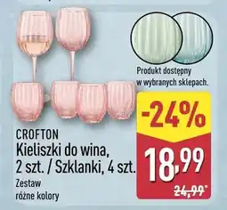 ALDI Kieliszki do wina Crofton oferta