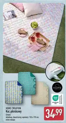 ALDI Koc piknikowy Home Creation 130x170cm oferta