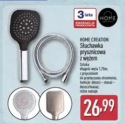 ALDI Słuchawka prysznicowa z wężem Home Creation oferta