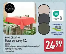 ALDI Obrus ogrodowy XXL Home Creation 140x240cm oferta