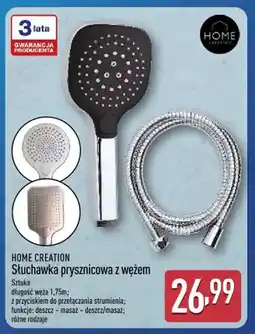 ALDI Słuchawka prysznicowa z wężem Home Creation oferta