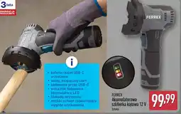 ALDI Ferrex Akumulatorowa szlifierka kątowa oferta