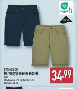 ALDI UP2FASHION Bermudy jeansowe męskie oferta