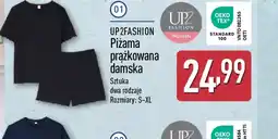 ALDI UP2FASHION Piżama prążkowana damska oferta