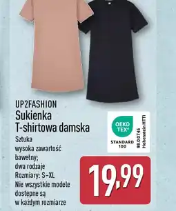 ALDI UP2FASHION Sukienka T-shirtowa damska oferta