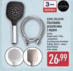 ALDI Home Creation Słuchawka prysznicowa z wężem oferta