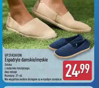 UP2FASHION Espadryle damskie/męskie