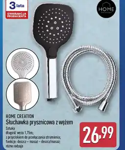 ALDI Słuchawka prysznicowa z wężem Home Creation oferta