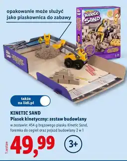 Lidl Piasek kinetyczny: zestaw budowlany oferta