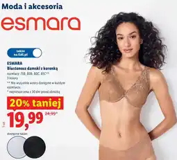 Lidl Esmara Biustonosz damski z koronką oferta
