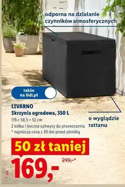 Lidl Skrzynia ogrodowa oferta