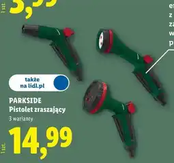 Lidl PARKSIDE Pistolet zraszający oferta