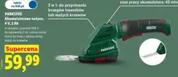 Lidl PARKSIDE Akumulatorowe nożyce, 4 V, 2 Ah oferta