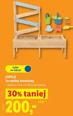 Lidl LUPILU Tor wodny drewniany oferta