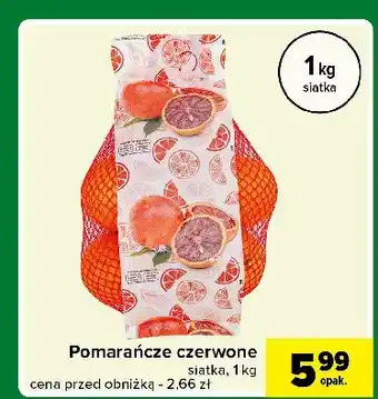 Intermarche Pomarańcze czerwone 1 SZT 1 KG oferta