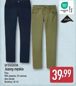 ALDI UP 2FASHION Jeansy męskie oferta