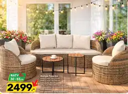 Bricomarche Zestaw mebli ogrodowych Palermo oferta